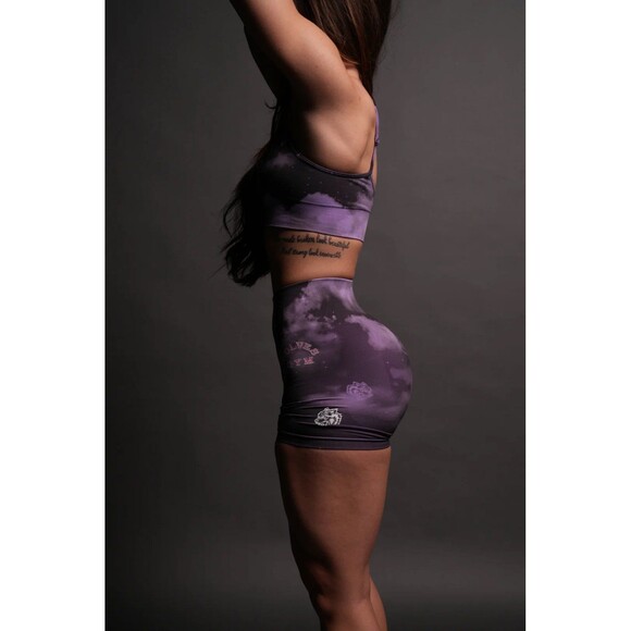 Darc Sport Wolves Gym V2 Everson Seamless Training Purple Desert Night Sky Large - Picture 1 of 12